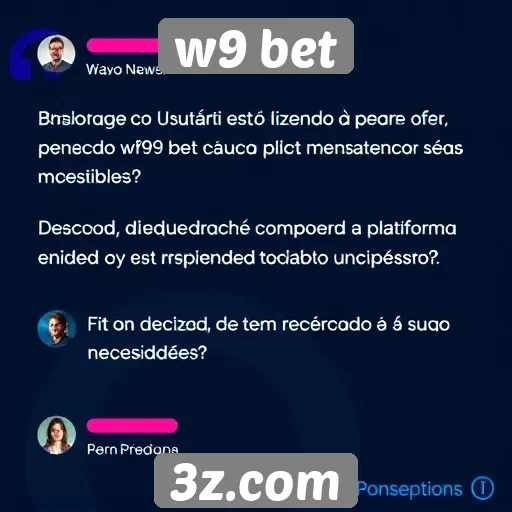 opiniões dos usuários sobre o suporte do w9 bet